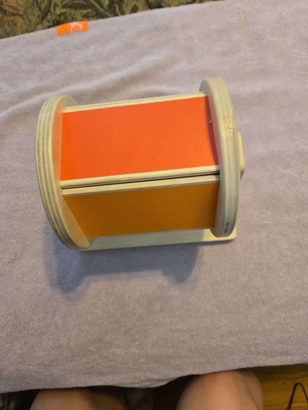 Wooden Spinning Rainbow Drum LOVEVERY